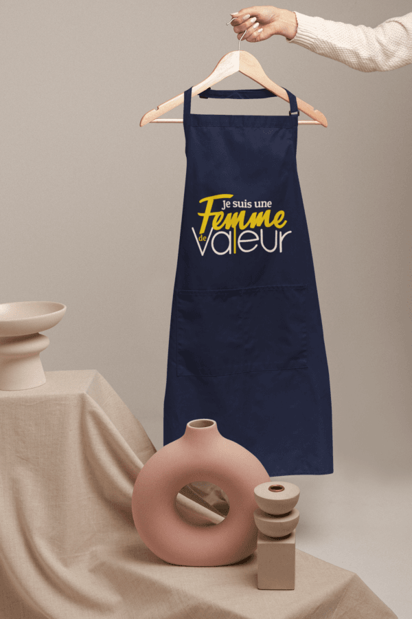 "Je suis une femme de valeur" Tablier - Jelotia