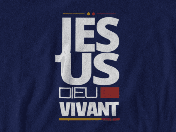 "JESUS, DIEU vivant" Sweat - Jelotia