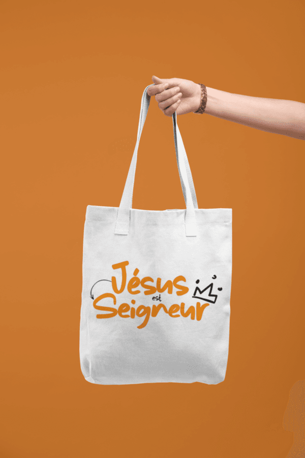 "JESUS est Seigneur" Tote Bag - Jelotia