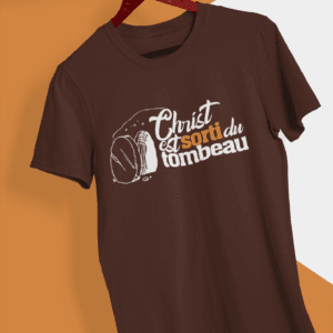 T-shirt - "Christ est sorti du tombeau" - Jelotia