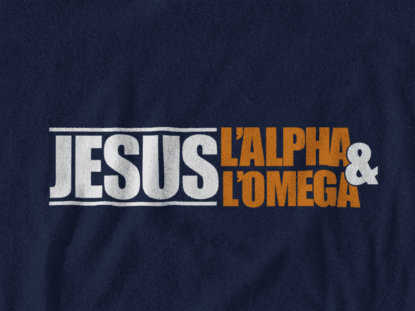 T-Shirt - "JESUS, l’Alpha et l’Oméga" - 2- Jelotia